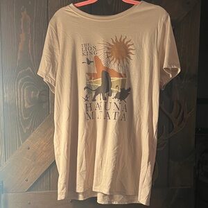 Disney Beige The Lion King Shirt